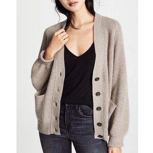 White + Werren Cashmere Knit Cardigan